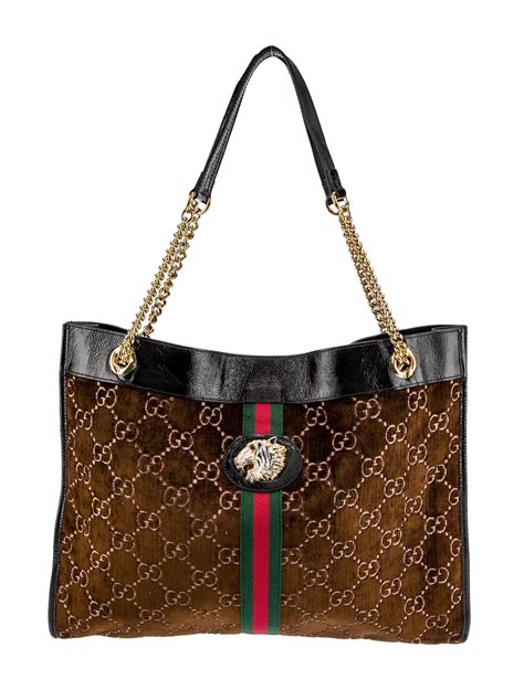 gucci rajah tote price|gucci rajah tote leather.